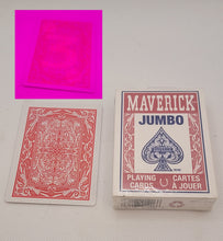 Load image into Gallery viewer, Infrared IR Marked Cards - See markings on back of Cards with Infrared Device
